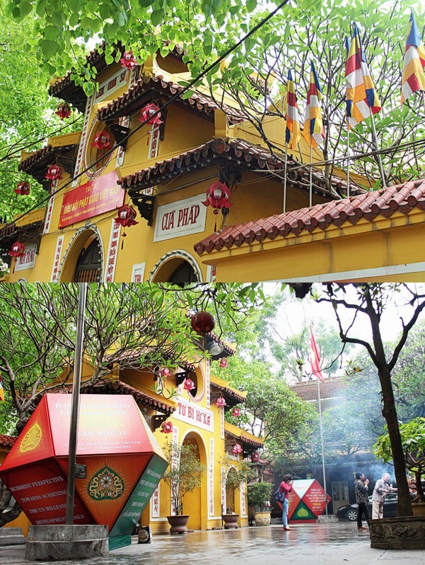 Chùa Hà Nội trang hoàng đón mừng Đại lễ Phật đản - ảnh 1